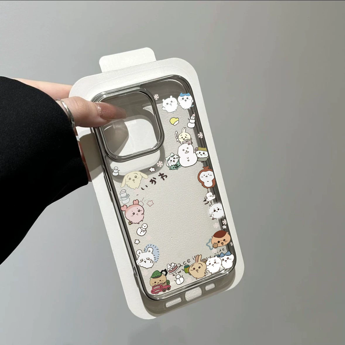 Apple, совместимый мультяшный серебристый чехол для телефона pro, 15promax, 14plus