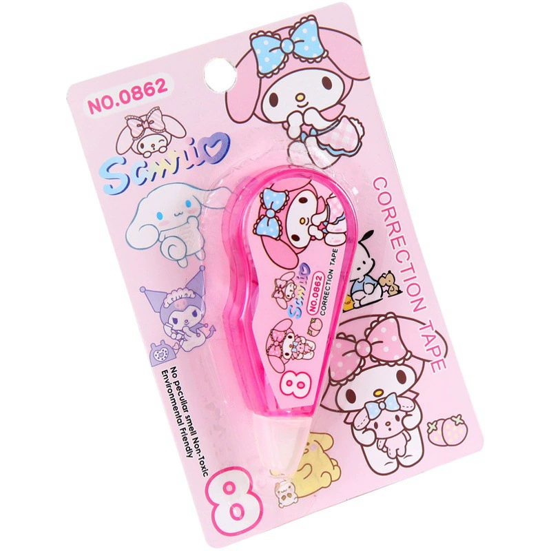 Симпатичная Корректирующая лента небольшого размера Высокое значение цвета ins Лента для коррекции ветра Лента для модификации домашних заданий для учащихся начальной школы Гладкая