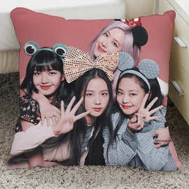 blackpink周边抱枕同款专辑Jisoo金智秀jennie朴彩英lisa海报应援