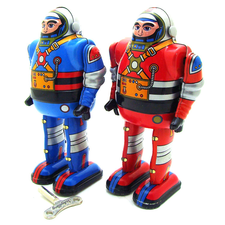 Ms650 Astronaut Robot Adult Collection Toy Creative Gift Theme Ornament Tin Toy Wholesale Ms650 Astronaut Robot Adult Collection Toy Creative Gift Theme Ornament Tin Toy Wholesale