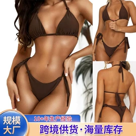 比基尼;连体泳衣;三件套泳装