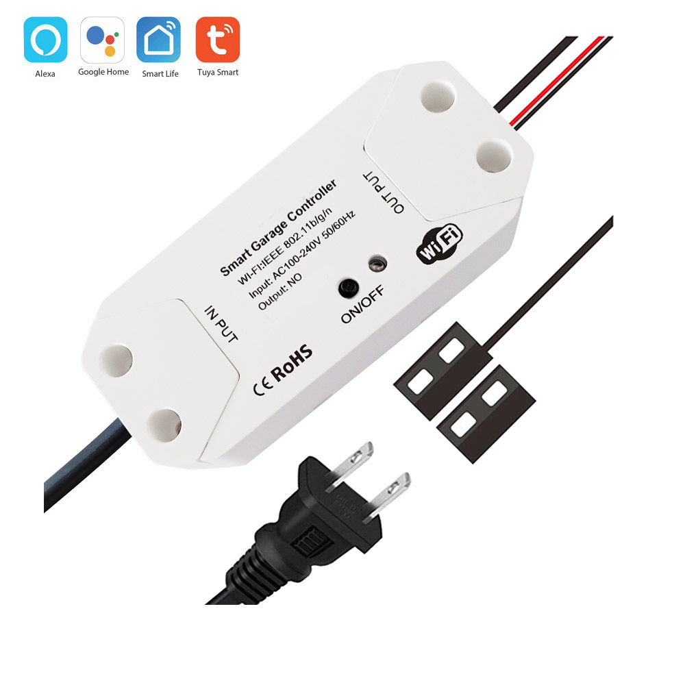 Tuya涂鸦智能WiFi车库门控制器开关通断器支持语音控制电机控制器