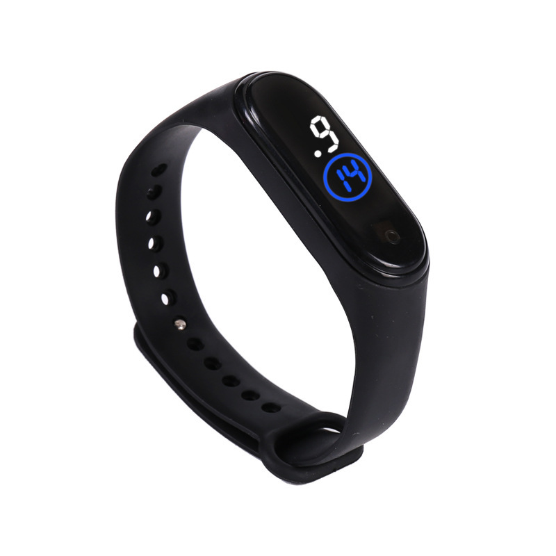 M4 táctil LED reloj electrónico en stock al por mayor deportes al aire libre impermeable pulsera reloj simple estudiante luminoso reloj