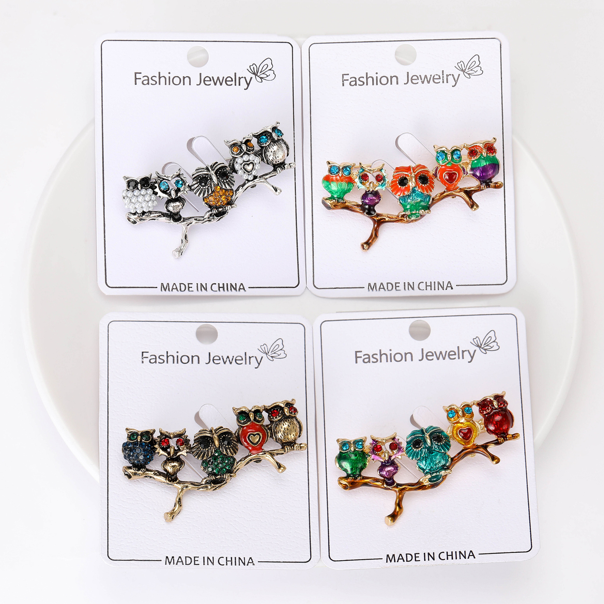 16g Weight Corsage, Brooches Classification Holiday, Banquet, Daily Occasion Alloy Material Animal, Cartoon, Cat, Owl, Eagle Pattern Women's Gender Cute, Simple Style Style Enamel, Enamel Craft Cute Simple Style Pin Animal Cartoon Cat Alloy Enamel Women's Corsage Brooches 1