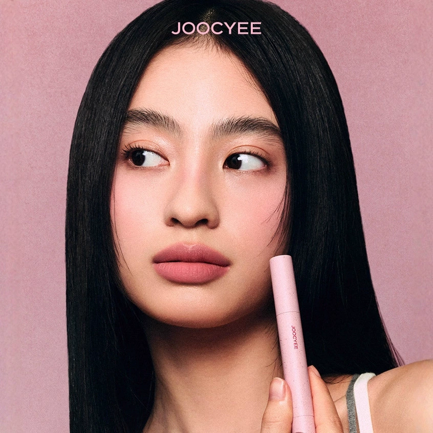 Матовая нюдовая помада (Joocyee) в тонком тубусе, бархатистое покрытие, нюдовые оттенки