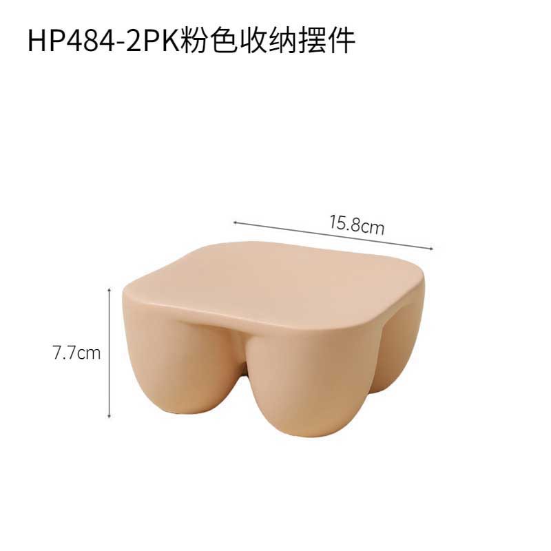 Placa de almacenamiento de cerámica creativa, decoración, joyería, placa de exhibición de joyería, bandeja de llaves de entrada, decoración suave de escritorio al por mayor