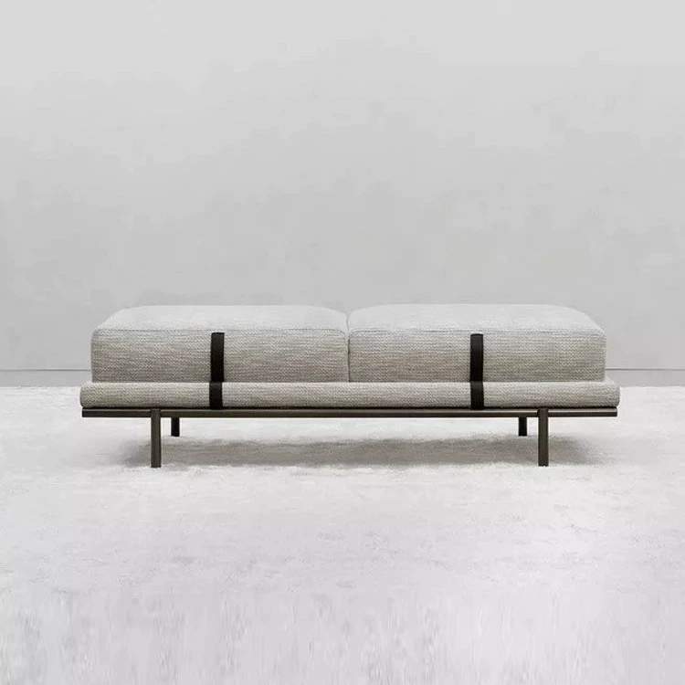 Скандинавская креативная гостиная, скамейка, диван, скамейка, спальная кровать, скамейка, современная легкая роскоши, скамейка, простой деревянный дом