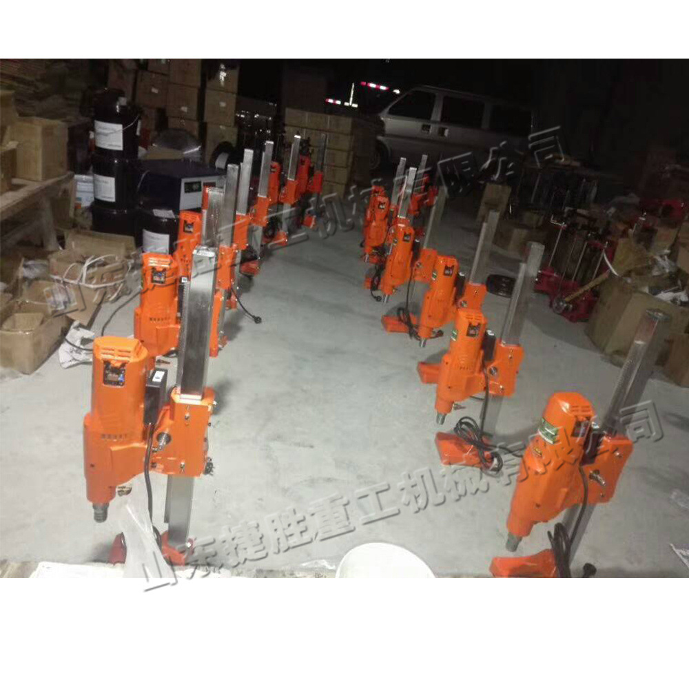 ingeniería de construcción máquina de perforación de agua de diamante túnel ferroviario perforación de pavimento de hormigón armado pequeño perforación