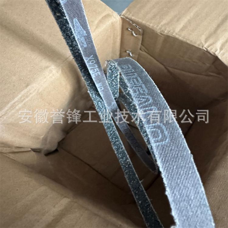 日本野牛X975E X945E软木砂带 锆板 锆棒 钛合金磨抛带精密抛光带