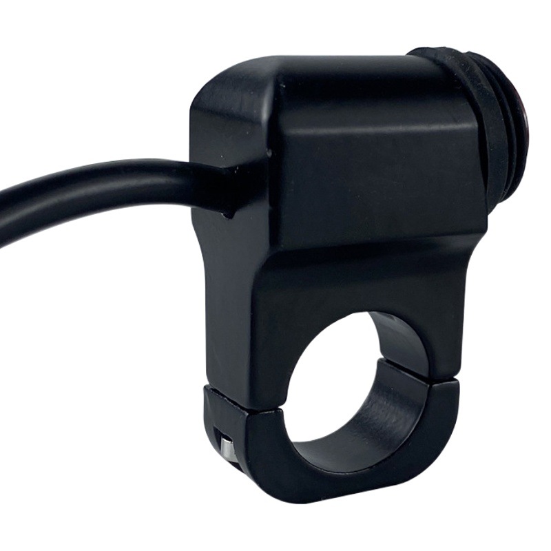 Accesorios de la motocicleta modificación interruptor de aleación de aluminio a prueba de agua luz roja interruptor de tres engranajes faro LED spotlight interruptor de alimentación