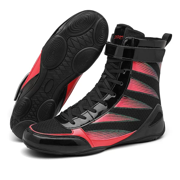 Boxing Shoes, Men's Wrestling Shoes, Fighting Shoes, Training Shoes, Fighting Shoes, Wrestling Shoes, Sanda Shoes, Boxing Boots, High-Top Shoes, Cross-Border