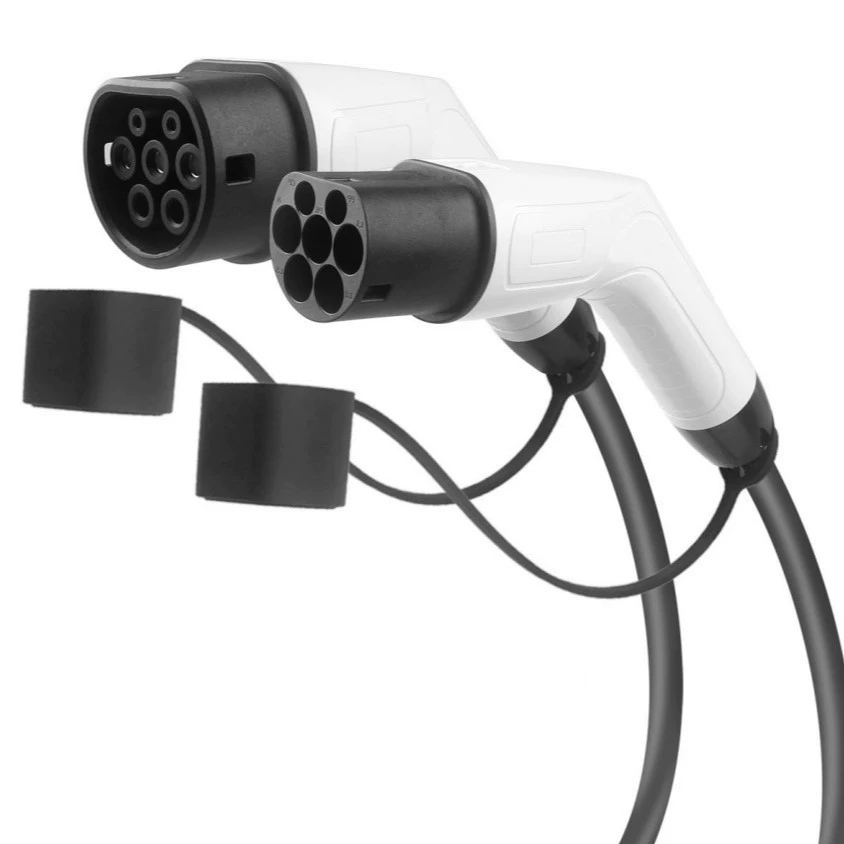 Удлинитель с двумя головками для электромобиля нового типа 2, портативный удлинитель с двумя головками европейского стандарта