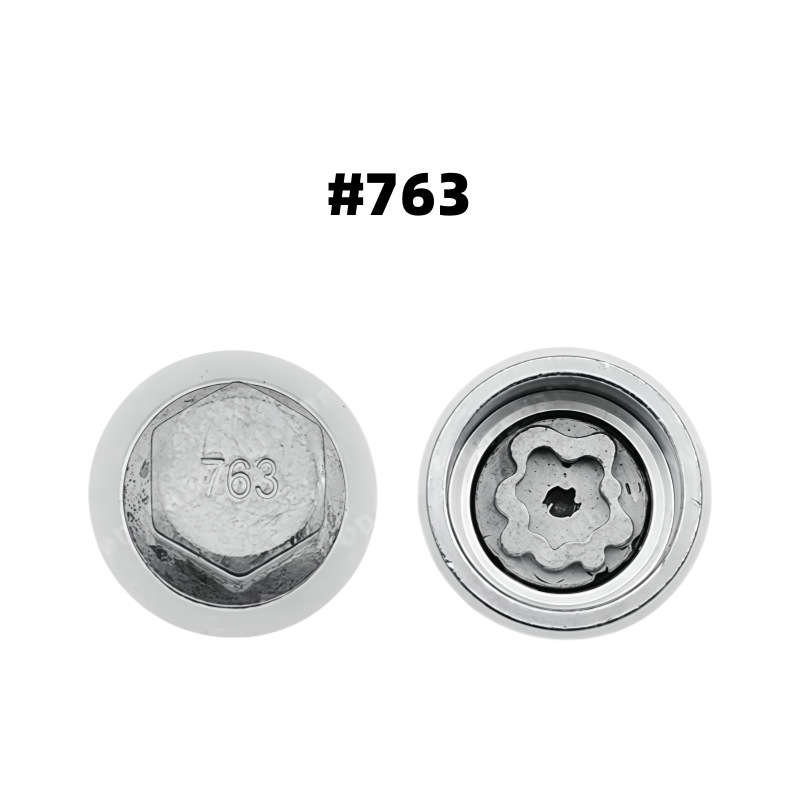 Applicable to Skoda # 761 - # 780 Car Tire Anti-Theft Screw Socket Tire Removal Tool Key