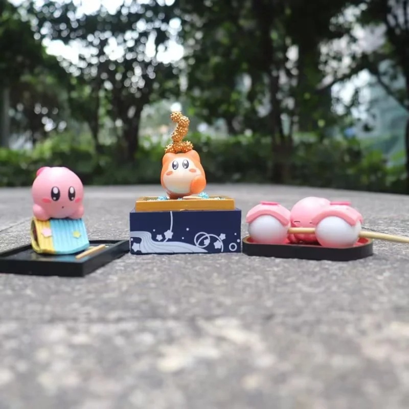 Kirby Q Version 3 Gourmet Desserts Kirby Wadou Rudy Dolls Ornaments…