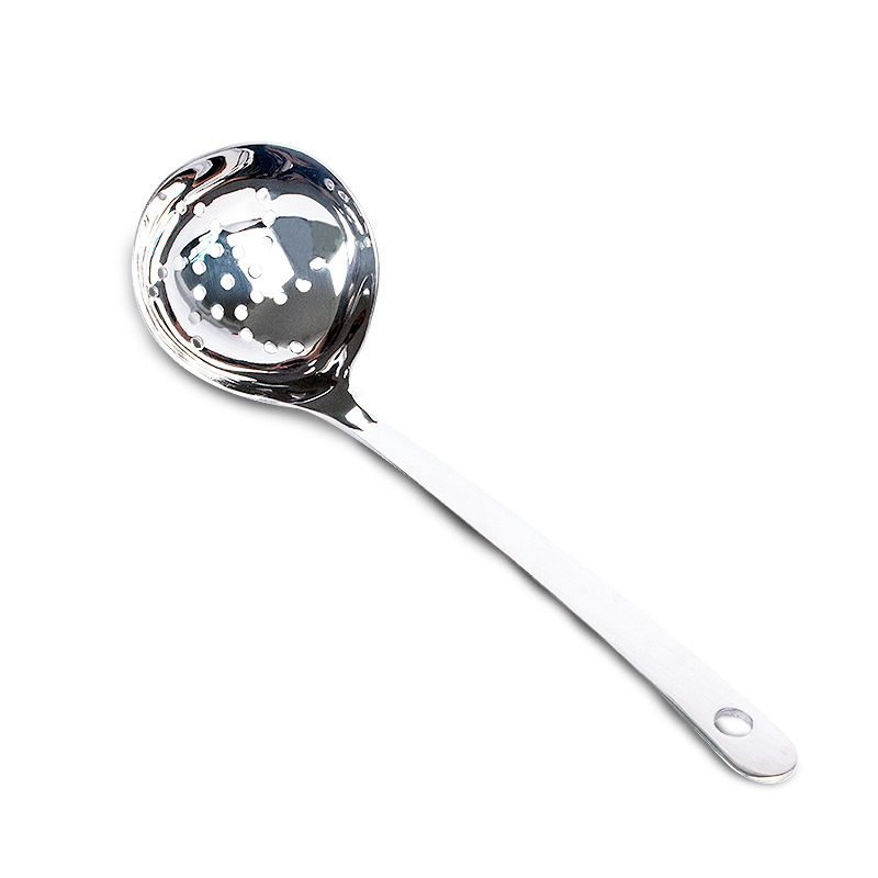 316 Stainless Steel Hot Pot Tablets Spoon Summer Summer Summer Summer Leaks Hotel Kitchen Tool Soup Cooking Spoon 5