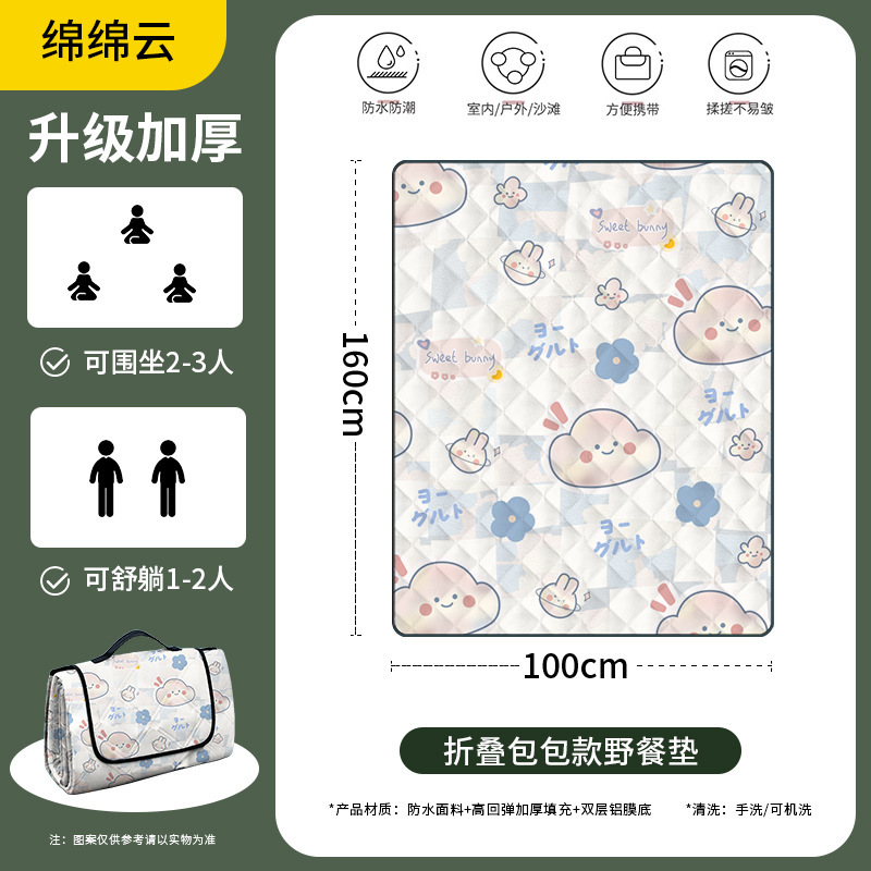 "2~3인용 - Mianmianyun (160cm*100cm) ""접이식 가방이 더 편리합니다""."