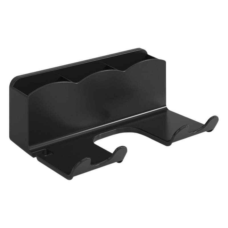 Secador de pelo rack ponche libre inodoro secador de pelo soporte de baño montado en la pared secador de pelo rack de almacenamiento