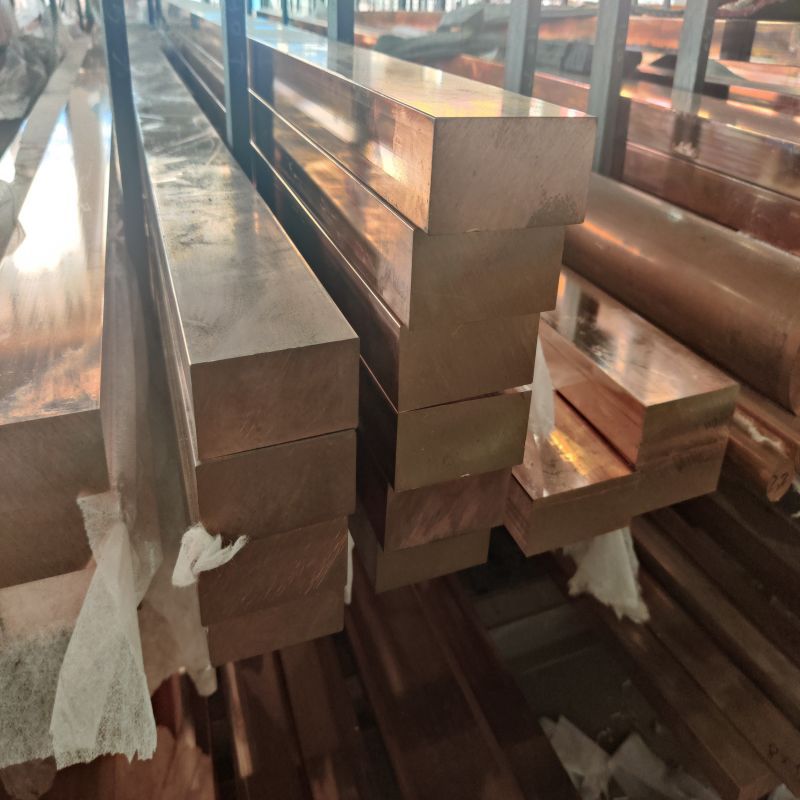 T2紫铜排红铜板 国标现货扁方板红铜排接地铜排镀锡铜板折弯攻牙