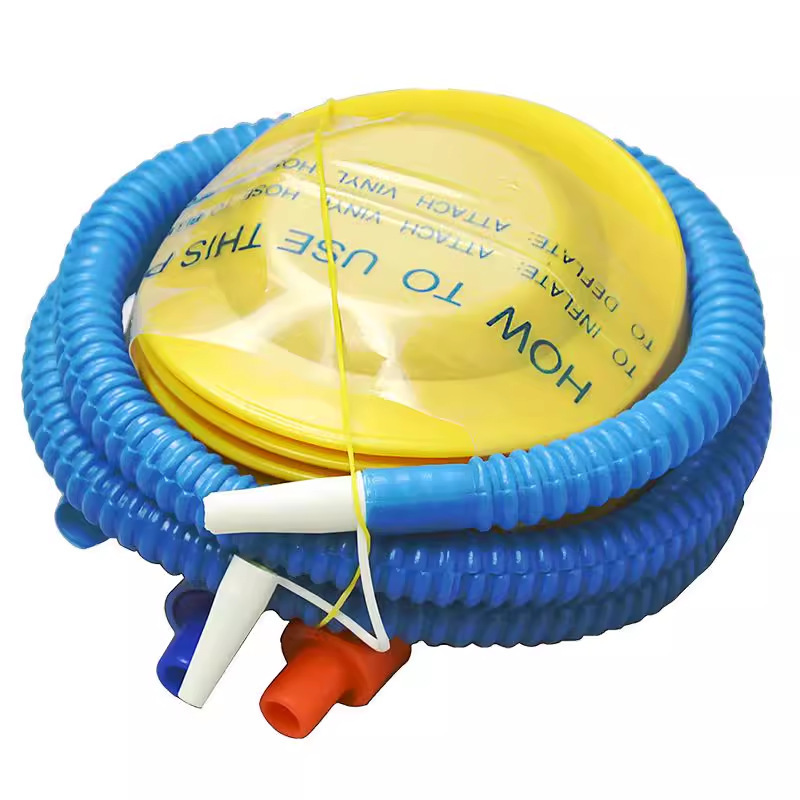 Balloon Inflator, Manual Foot Pump, Swimming Ring, Jumping Horse, Yoga Ball, Foot-Operated Air Pump Tool for Blowing Balloons