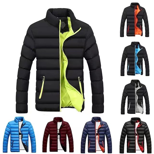 Trend short men's down jacket, Korean style, plus size