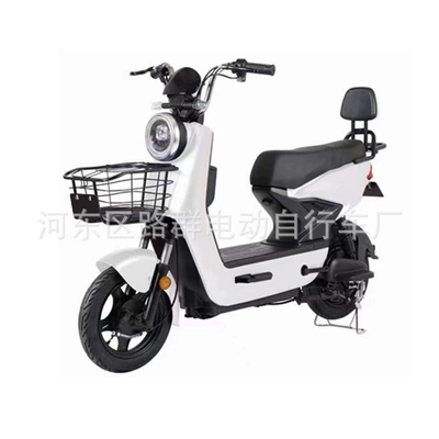 Riding King, Mini Taxi, Elektrikli motosikletlər - white-export-export-naked-bikeself-equipped-battery-charger