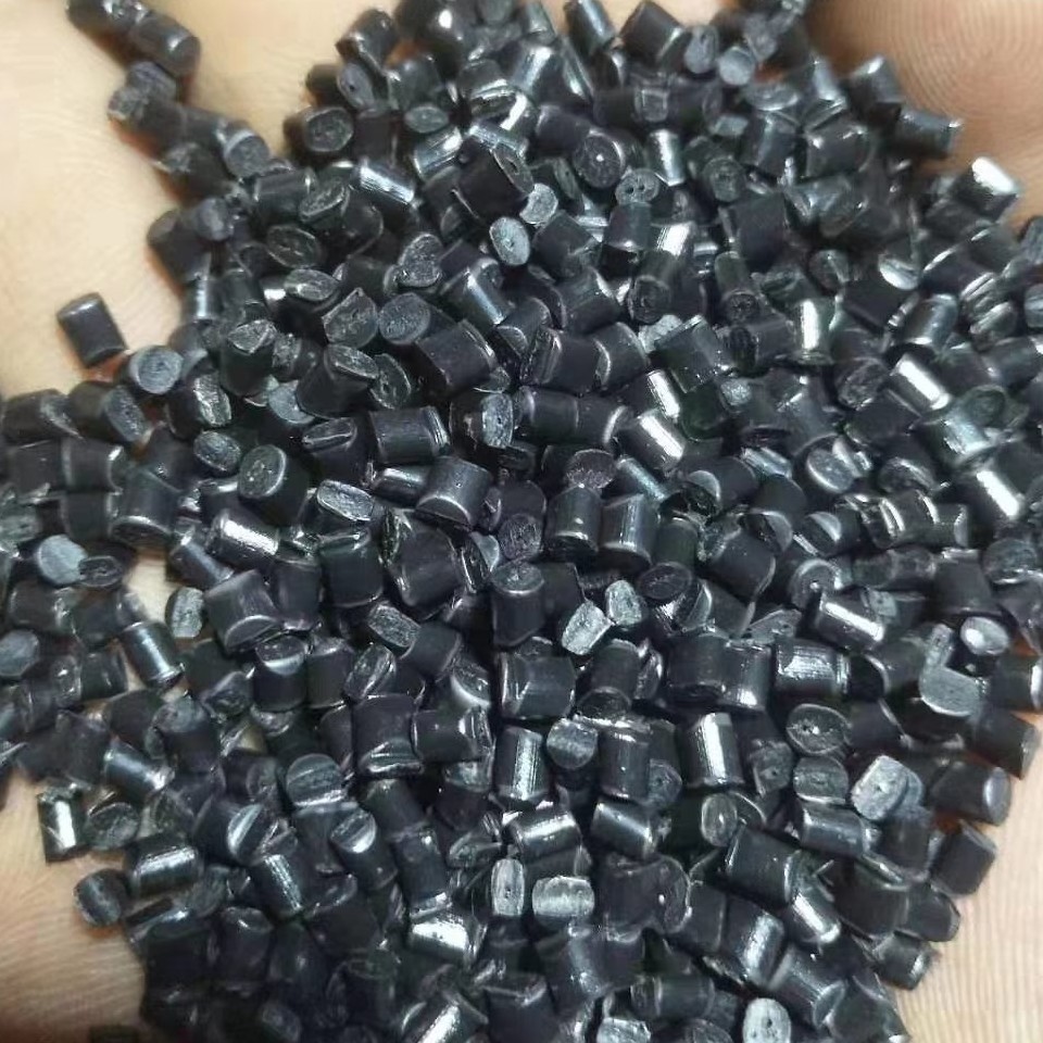 黑色ABS 环保颗粒防静电防撞塑胶增强抗静电运动器材