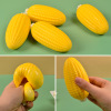 Realistic slime from soft rubber, toy, anti-stress, corn kernels