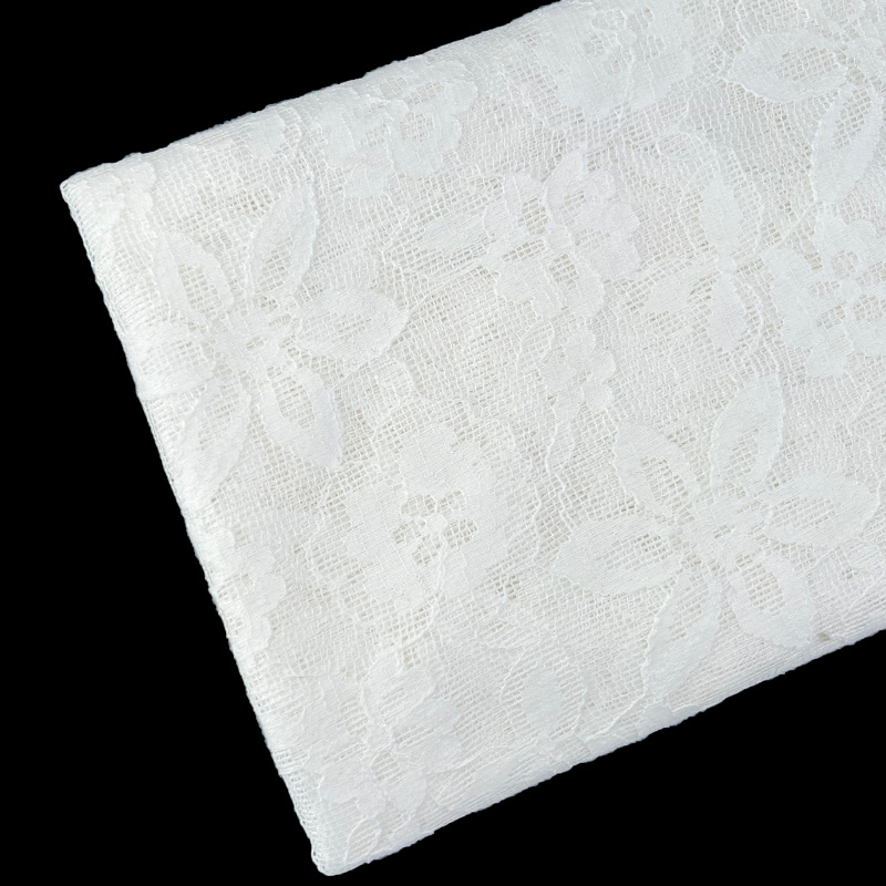 Vestido de tirantes de poliéster y algodón de tela de encaje con textura 2025 nuevo estilo falda larga de encaje fabricante de faldas de tirantes al por mayor