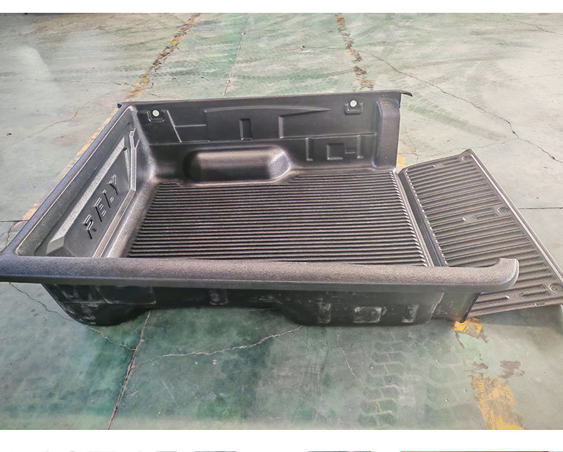 Chery Weilin Pickup Truck Rely Modified Rear Bed with Anti-Wear Black Plastic Mat Installation Modification 1.81m