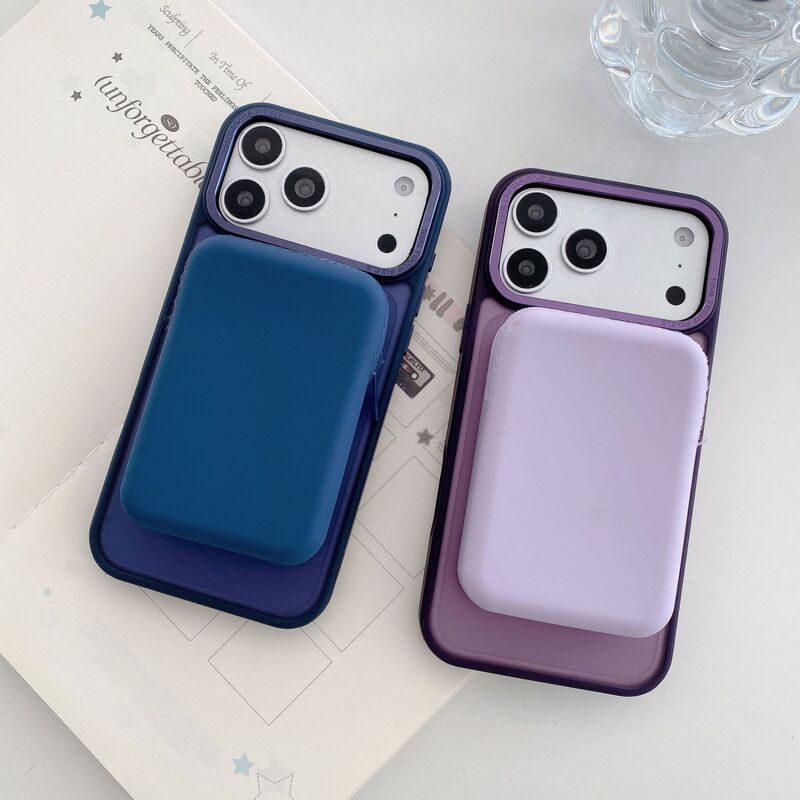Directly from the manufacturer, silicone wallet holder PC+TPU magnetic magsafe phone case for iPhone 17/16 protection Directly from the manufacturer, silicone wallet holder PC+TPU magnetic magsafe phone case for iPhone 17/16 protection