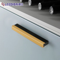Factory direct sales modern simple one meter strip extended wardrobe door handle Nordic long cabinet door handle