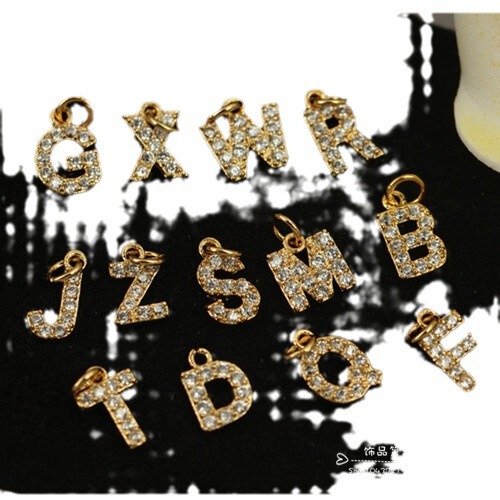 Copper accessories with letters