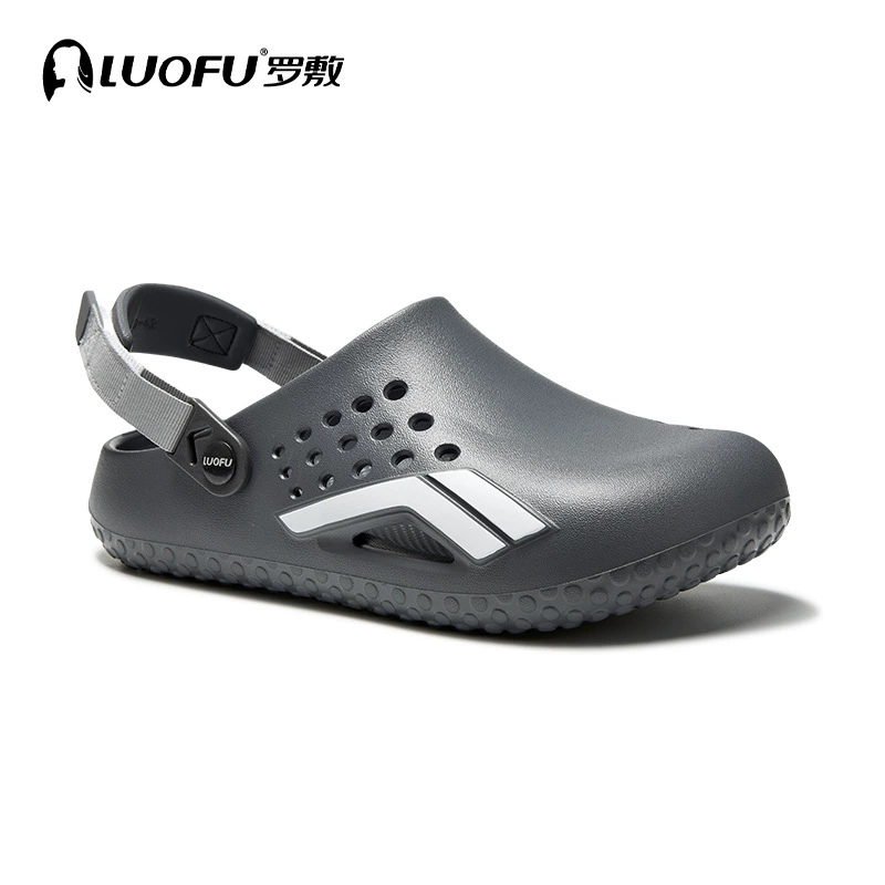 Обувь LUOFU hole shoes мужская обувь с нескользящей подошвой, пляжная уличная обувь, плоская подошва, универсальная мода 6248 мужчин