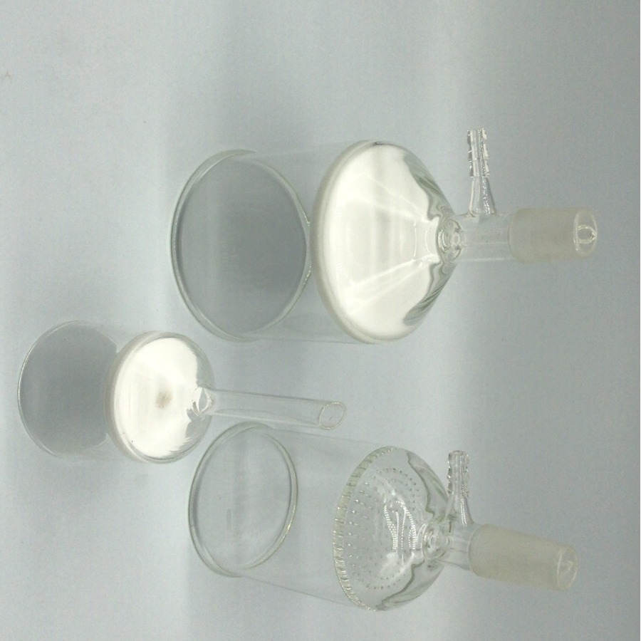 銮玉GG-17玻璃砂芯漏斗玻璃板抽滤漏斗可定 制贴 牌 玻璃抽滤漏斗