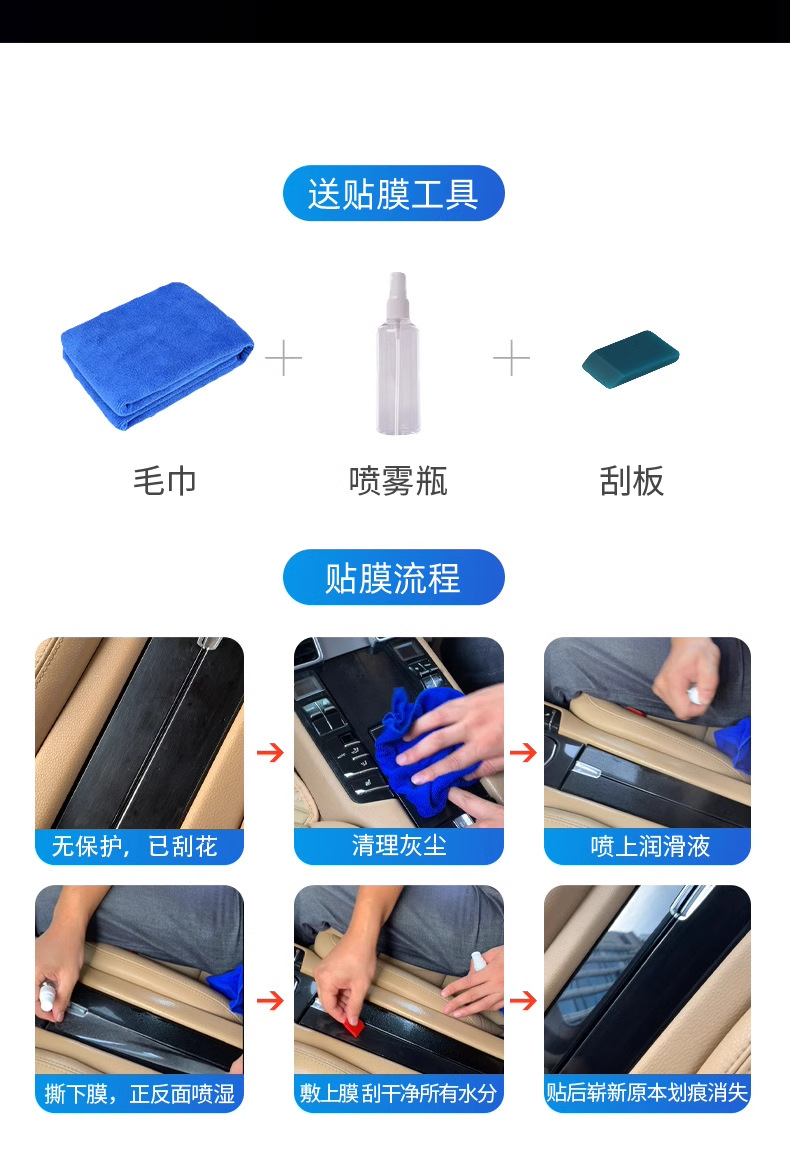 25 Galaxy Starship 7Emi Interior Central Control Navigation Protective Film Screen Tempered Film Geely Automotive Supplies Film
