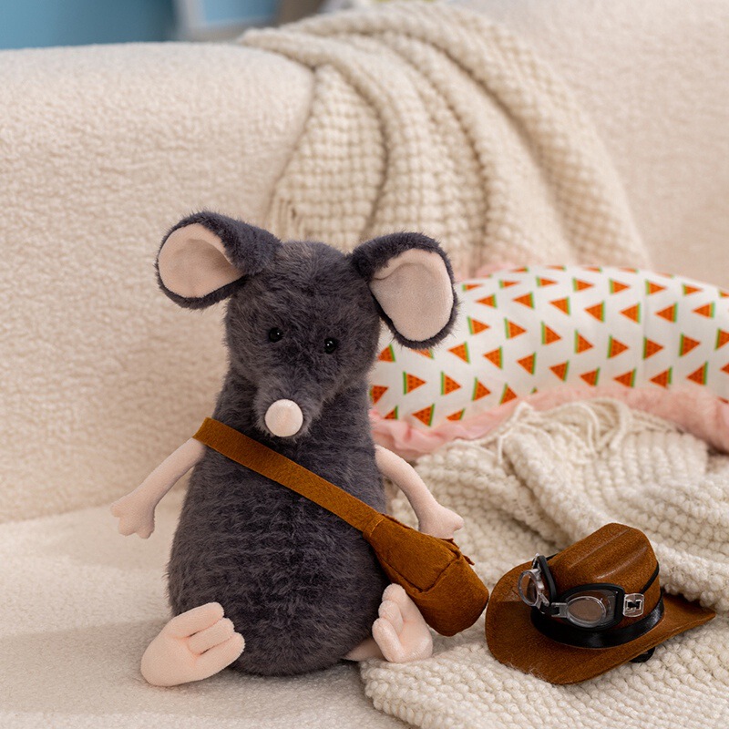 In-Stock Cute Cartoon Lachlan Sad Mouse Guinea Pig Plush Toy Comfort Doll In-Stock Cute Cartoon Lachlan Sad Mouse Guinea Pig Plush Toy Comfort Doll