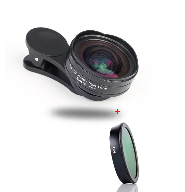 携帯電話 HD マクロレンズ 30-120MM マクロマニキュア、まつげ、花、昆虫の詳細撮影マクロレンズ|undefined