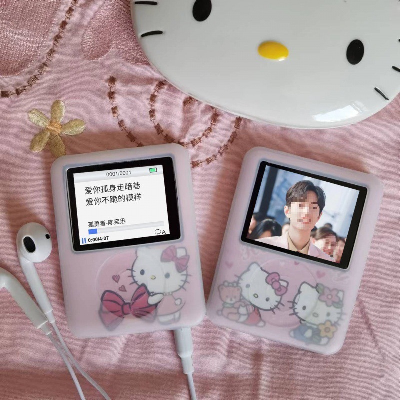 mp3 音楽プレーヤー OTG かわいいミニウォークマン スクリーン付き MP4 学生ランニング電子ブック|undefined