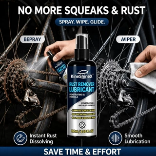 KineShineX防锈、润滑与止——适用于汽车铰链、自行车齿轮、工具