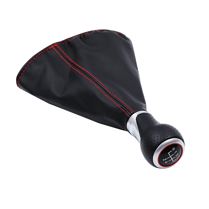 Transfronterizo adecuado para Volkswagen Golf Red Line Gear Head Change Handball Polvo Cover Integral Accessory Interior image 3