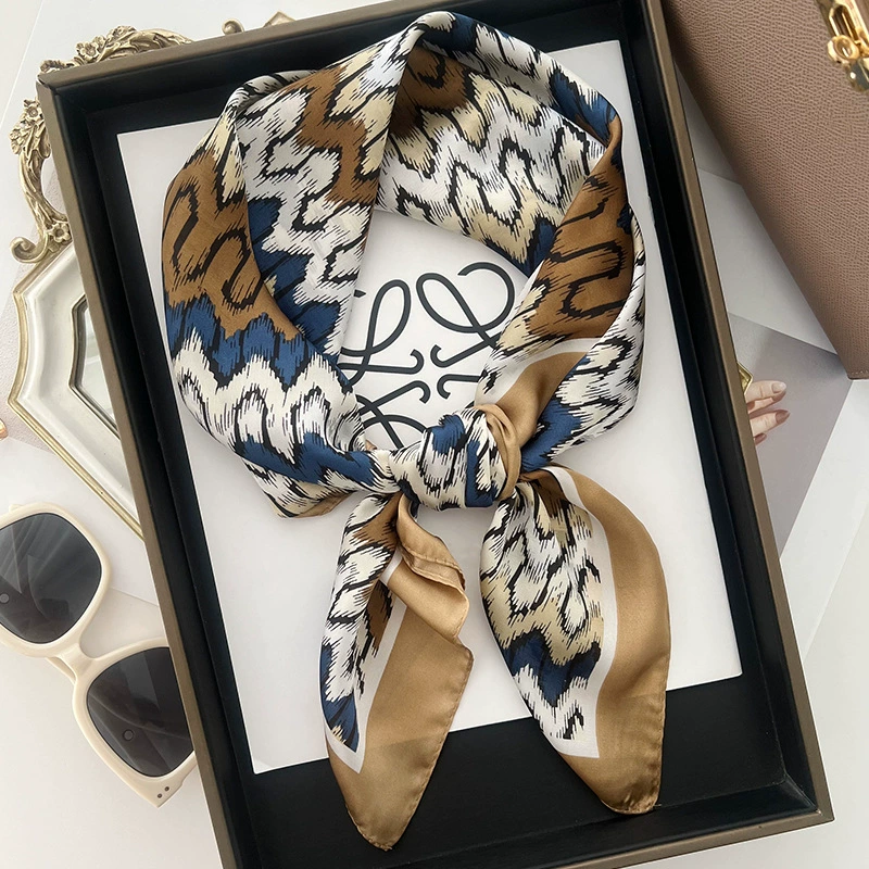 Fashionable handkerchief, summer summer clothing, neckerchief, autumn universal headband, scarf, thin weaving, western style