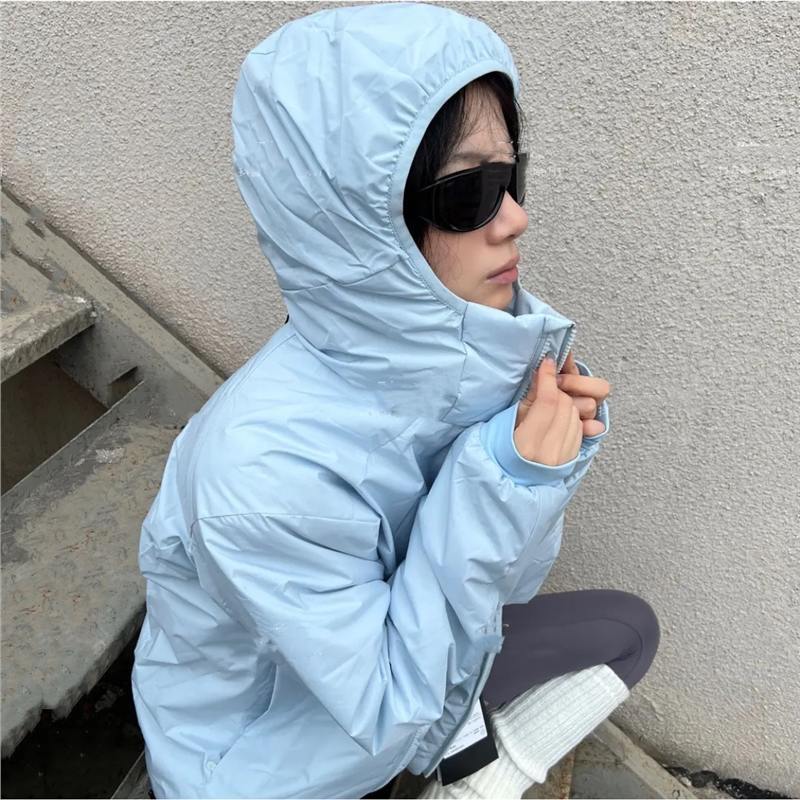 比羽绒还保暖的棉服 鸟家户外轻量化P棉冲锋外套防风防水连帽棉衣|undefined