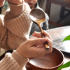 Japanese spoon, handheld tableware, internet celebrity