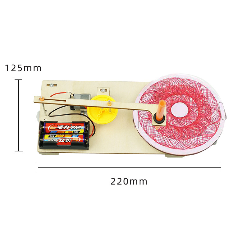 Experimento de ciencia para niños Tecnología pequeña producción hecha a mano DIY estudiantes de escuela primaria ciencia y educación frontera material paquete al por mayor