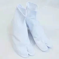 Японская традиционная хлопковая Нескользящая сумка для ног с четырьмя пряжками, сабо, носки с двумя пальцами, соломенные носки, cos Socks