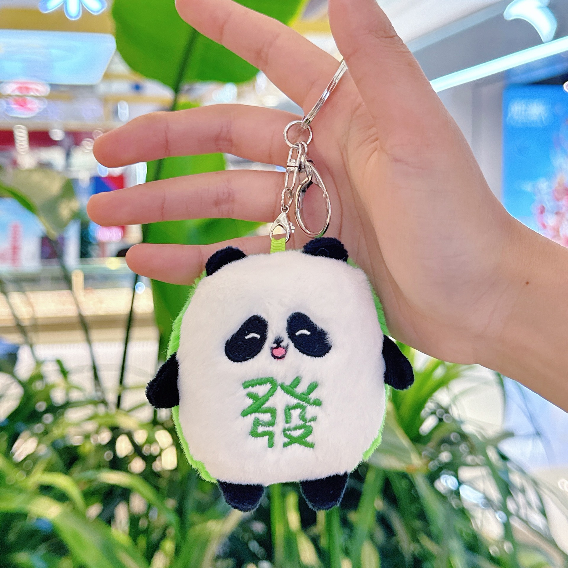 Mahjong green + lobster clasp