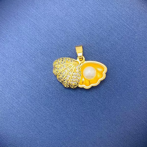 【002】 Shell Tibetan beads*golden