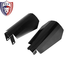 摩托车配件 适用哈雷883 黛娜改装铁护手 亮黑色防摔金属挡风罩