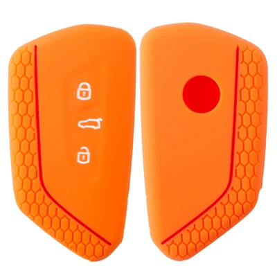 Lingdu, ID.7 VIZZION, Talagon — Car key bag - orange-red-line