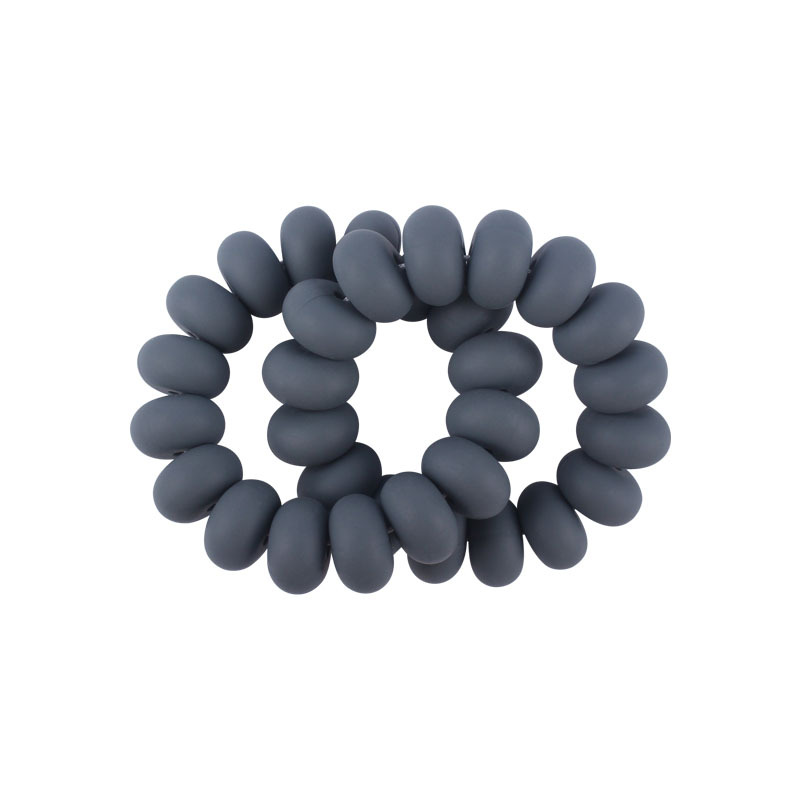 Bebé suministros pulsera mordedor juguete calmante bebé creativo cuentas de silicona mordedura pegamento molar sonajero juguete